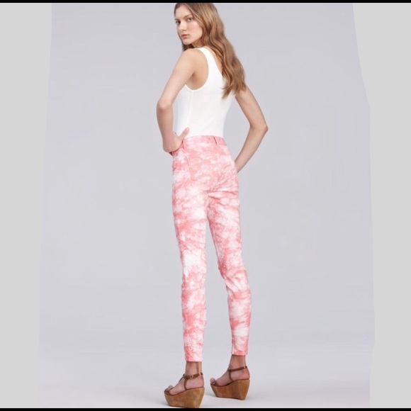 J Brand Denim - J Brand Twisted Coral skinny jeans